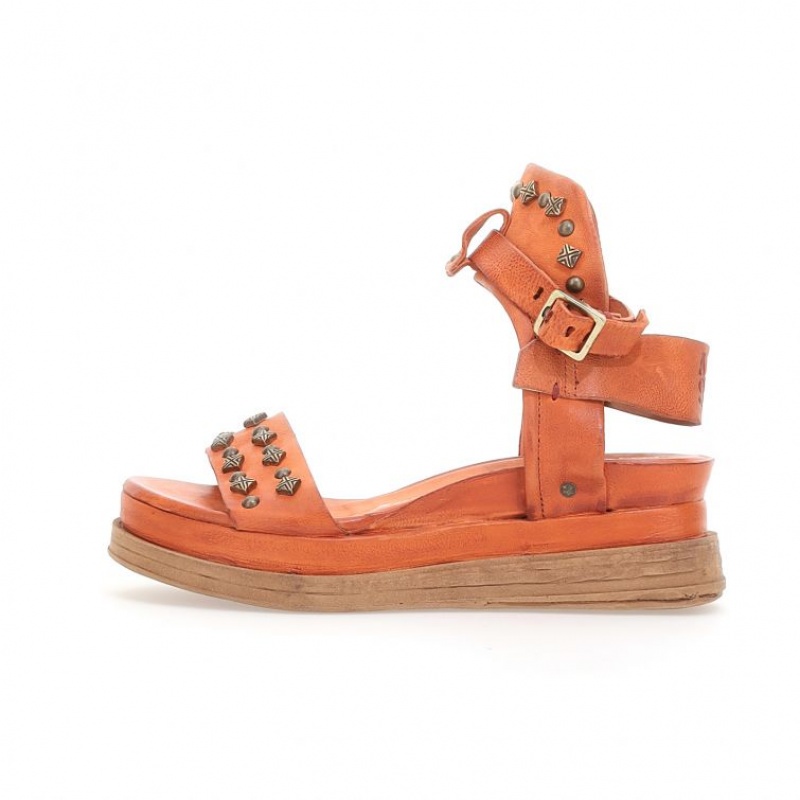 A.S.98 Leta Sandaler Dame Oransje | NO-XFRHEC247