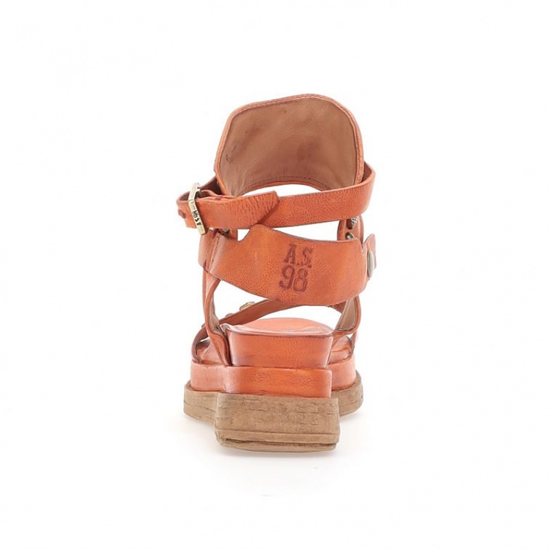 A.S.98 Leta Sandaler Dame Oransje | NO-XFRHEC247