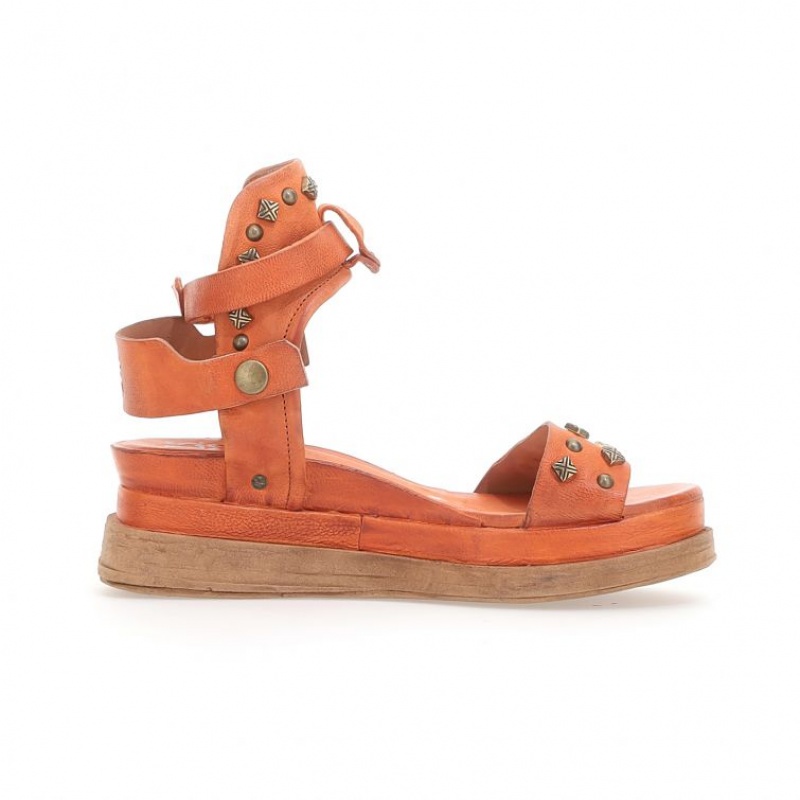 A.S.98 Leta Sandaler Dame Oransje | NO-XFRHEC247