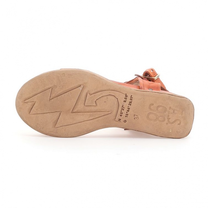 A.S.98 Leta Sandaler Dame Oransje | NO-XFRHEC247