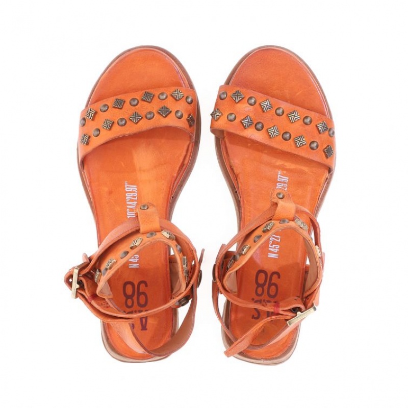 A.S.98 Leta Sandaler Dame Oransje | NO-XFRHEC247