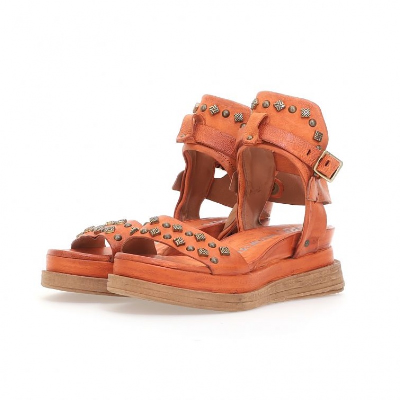 A.S.98 Leta Sandaler Dame Oransje | NO-XFRHEC247