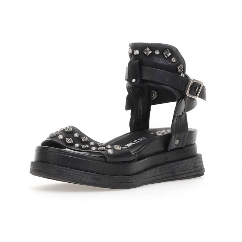 A.S.98 Leta Sandaler Dame Svarte | NO-ARSOYD501