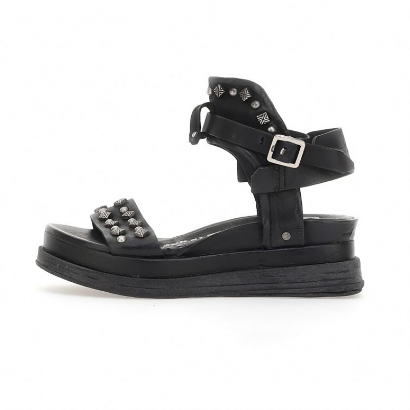 A.S.98 Leta Sandaler Dame Svarte | NO-ARSOYD501