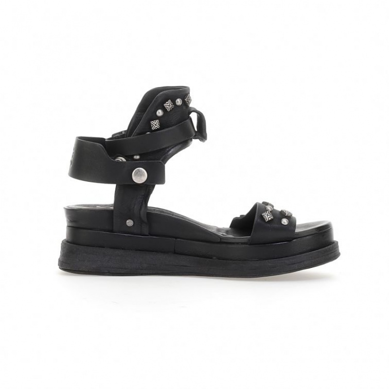 A.S.98 Leta Sandaler Dame Svarte | NO-ARSOYD501