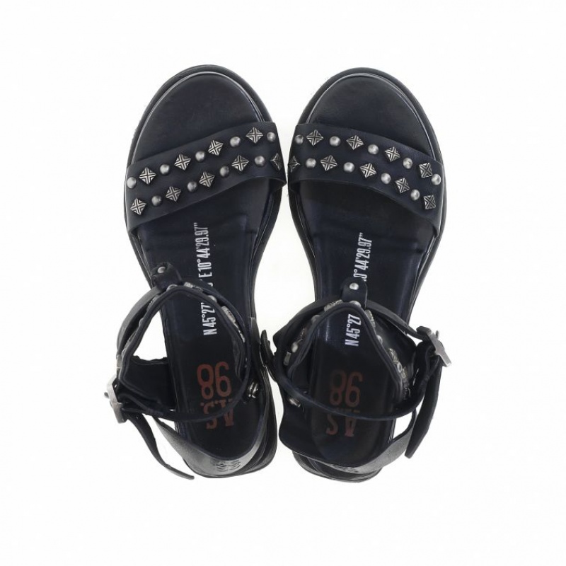 A.S.98 Leta Sandaler Dame Svarte | NO-ARSOYD501