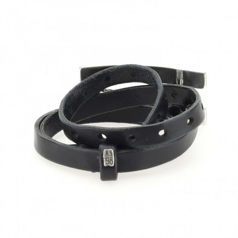 A.S.98 Merv Belte Unisex Svarte | NO-MGZIJS931