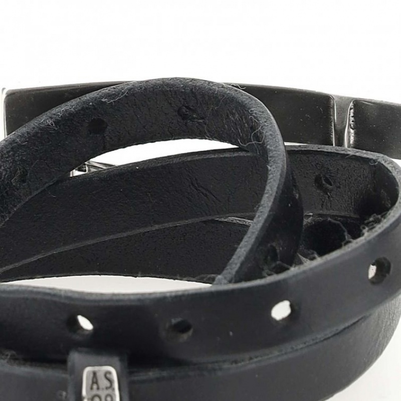 A.S.98 Merv Belte Unisex Svarte | NO-MGZIJS931