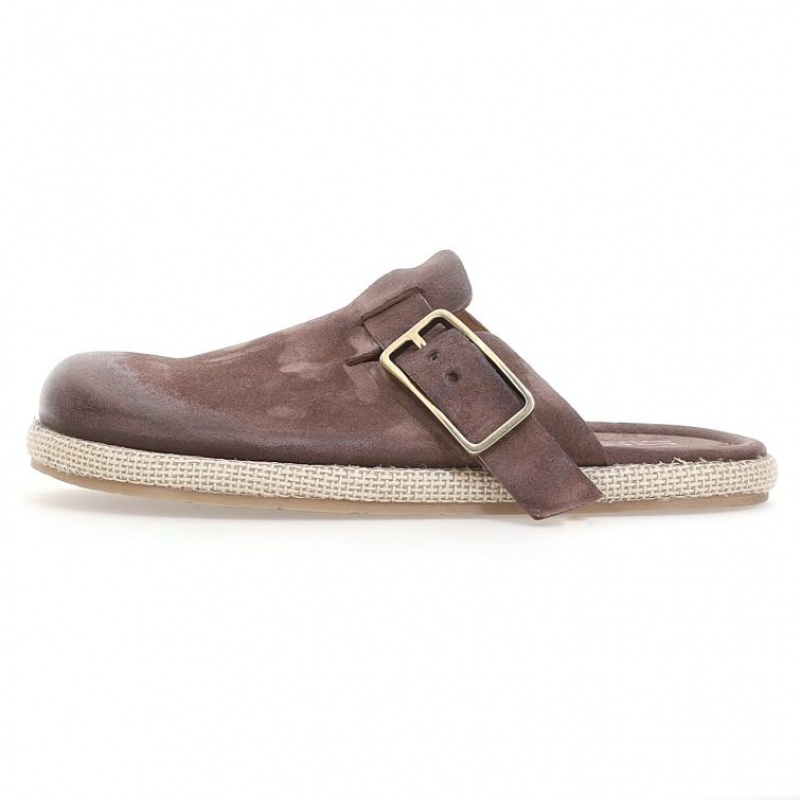 A.S.98 Mules Mike flat shoes Herre Brune | NO-IENRCZ348