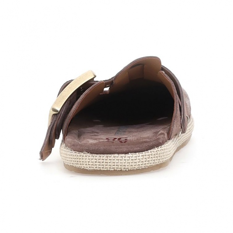 A.S.98 Mules Mike flat shoes Herre Brune | NO-IENRCZ348
