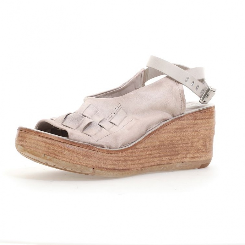 A.S.98 Nan Sandaler Dame Grå | NO-QSWEPA937