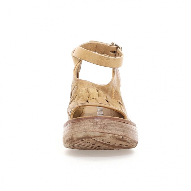 A.S.98 Nan Sandaler Dame Khaki | NO-WUJTSD108