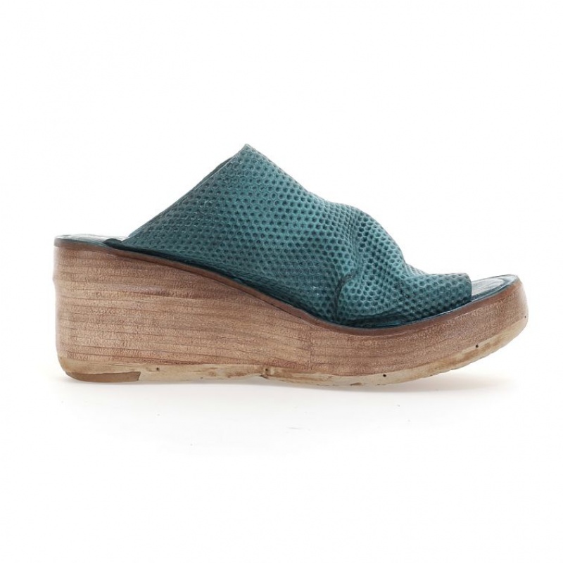 A.S.98 Nanette Sandaler Dame Grønn | NO-LJEXNC564