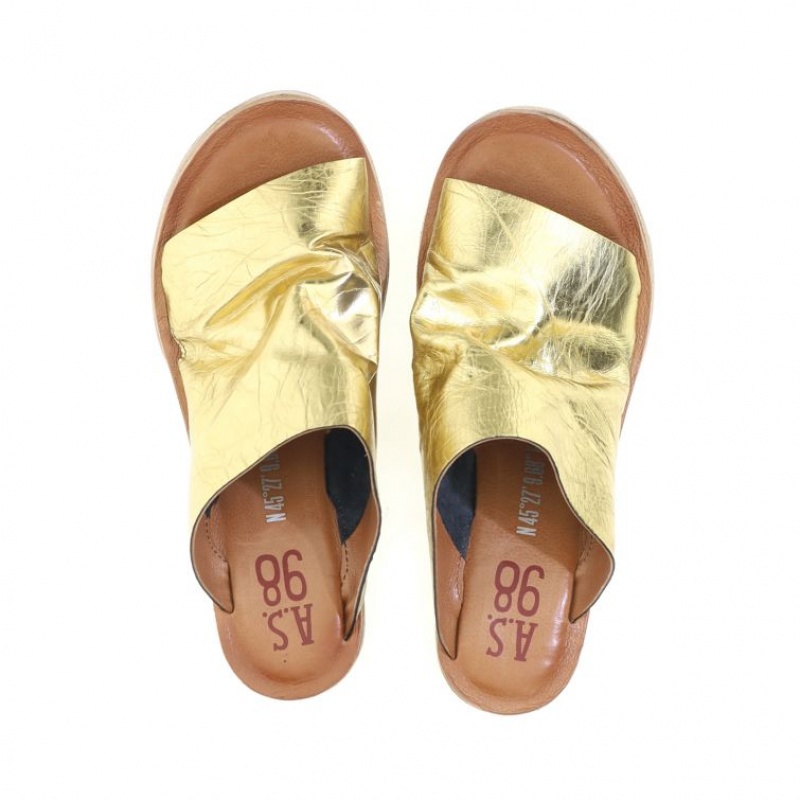 A.S.98 Nanette Sandaler Dame Gull | NO-WNVYGA475
