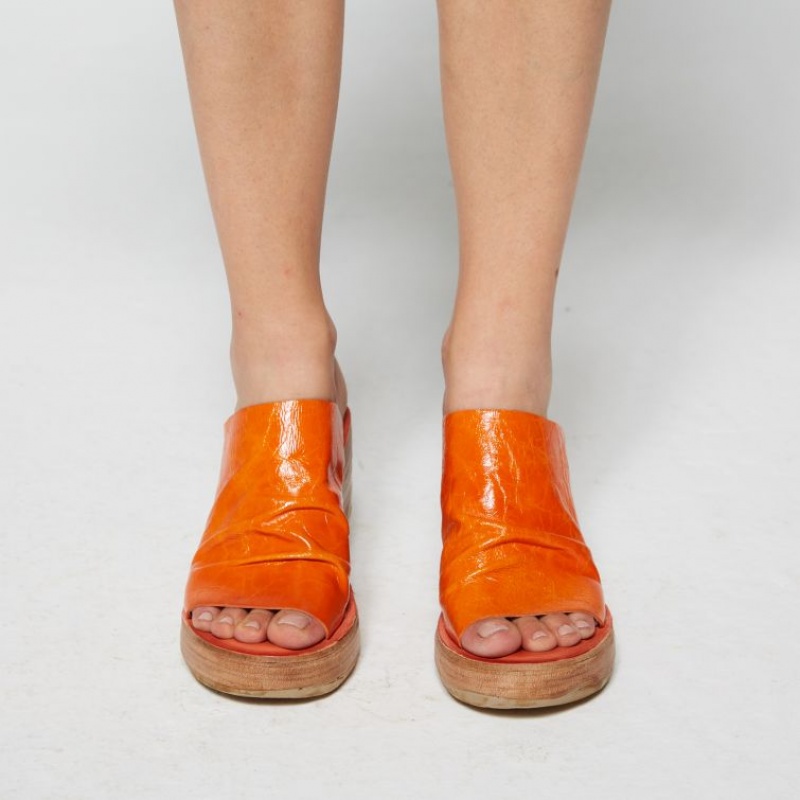 A.S.98 Nanette Sandaler Dame Oransje | NO-IWCGUQ243