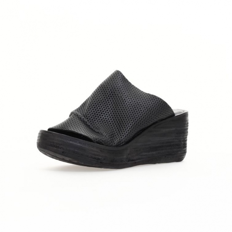 A.S.98 Nanette Sandaler Dame Svarte | NO-AWVZOT862