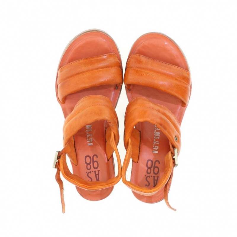 A.S.98 Neely Sandaler Dame Oransje | NO-WJZBTK568