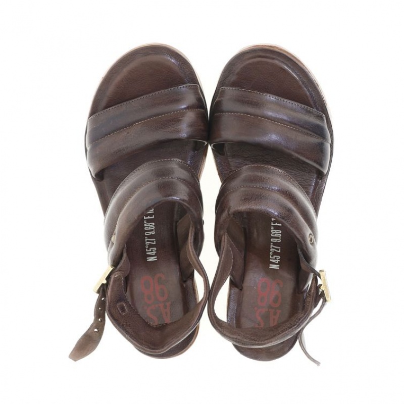 A.S.98 Neely Sandaler Dame Sjokolade | NO-LBCIKD492