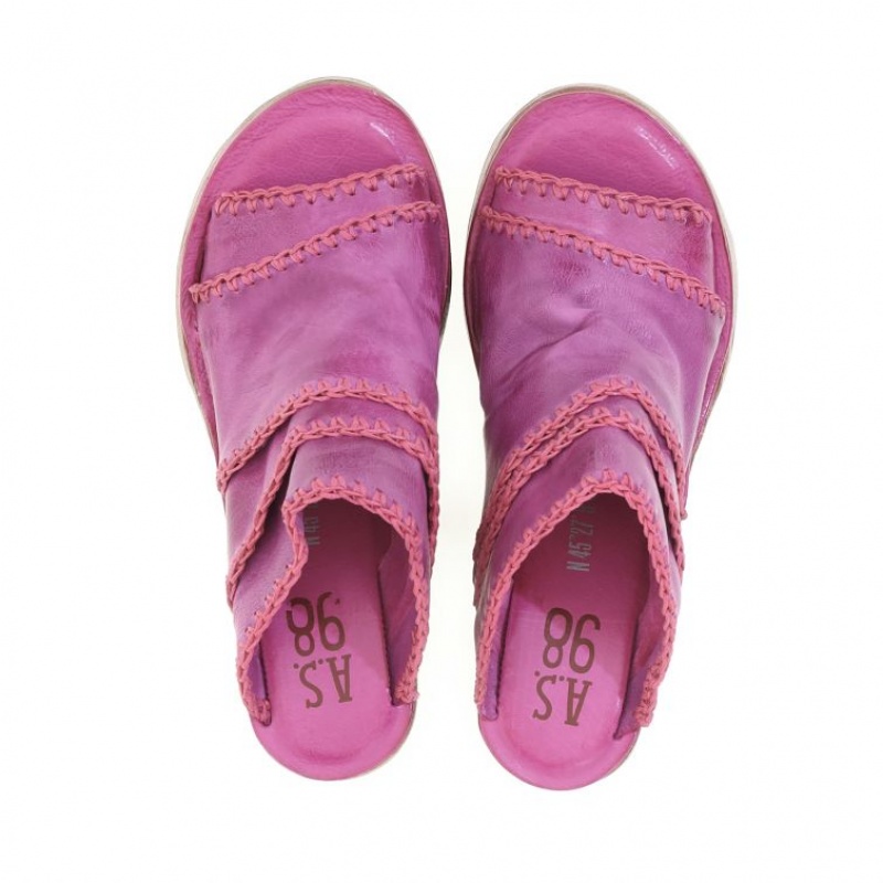 A.S.98 Nivek Sandaler Dame Fuchsia | NO-JRNVPE412