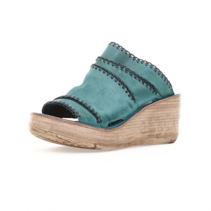A.S.98 Nivek Sandaler Dame Grønn | NO-RTAPHV863