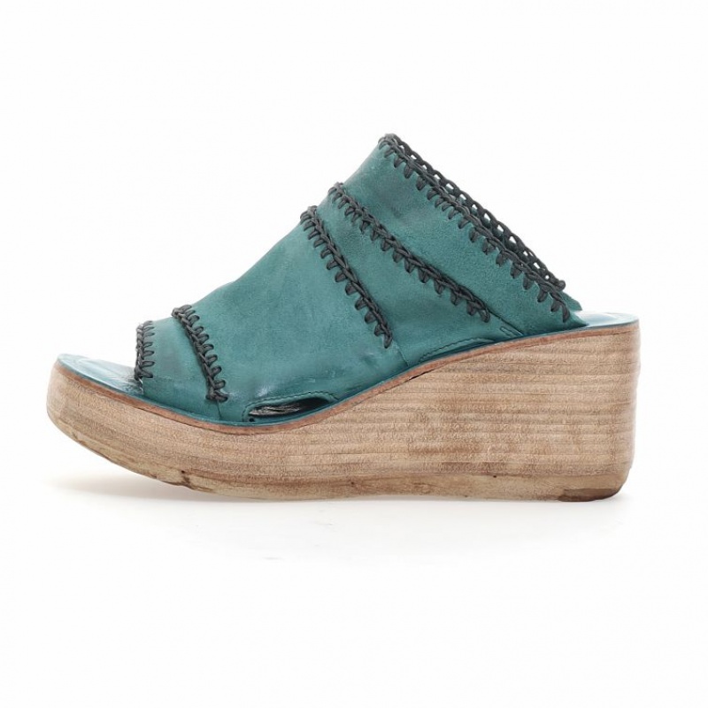 A.S.98 Nivek Sandaler Dame Grønn | NO-RTAPHV863