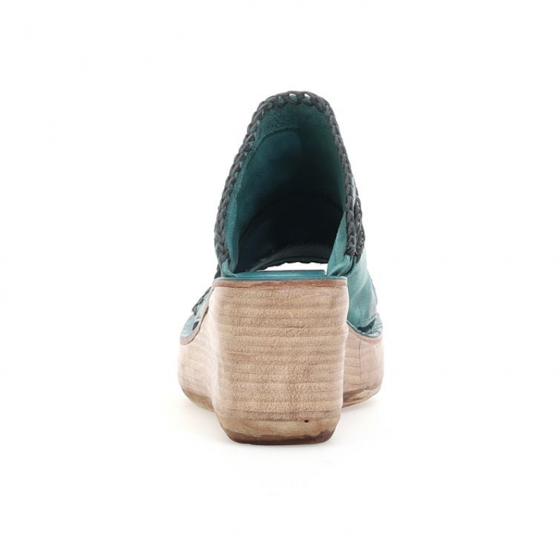 A.S.98 Nivek Sandaler Dame Grønn | NO-RTAPHV863