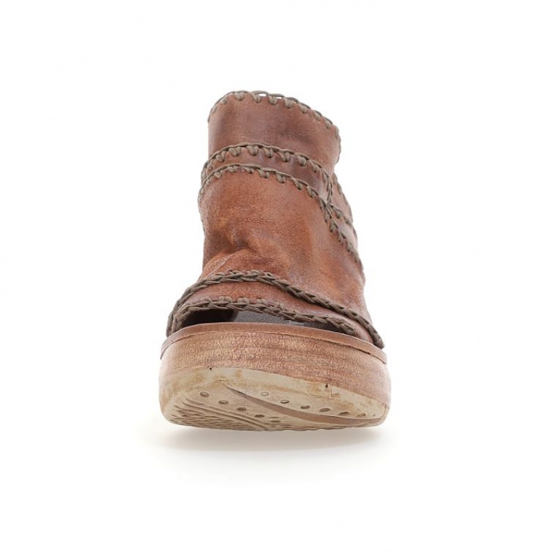 A.S.98 Nivek Sandaler Dame Khaki | NO-MVKQFH873