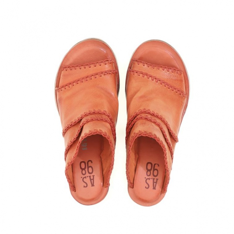 A.S.98 Nivek Sandaler Dame Oransje | NO-VACSNT765