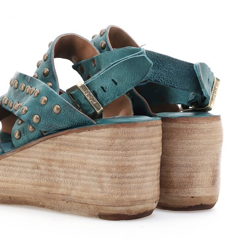 A.S.98 Normand Sandaler Dame Grønn | NO-BWDJFV136