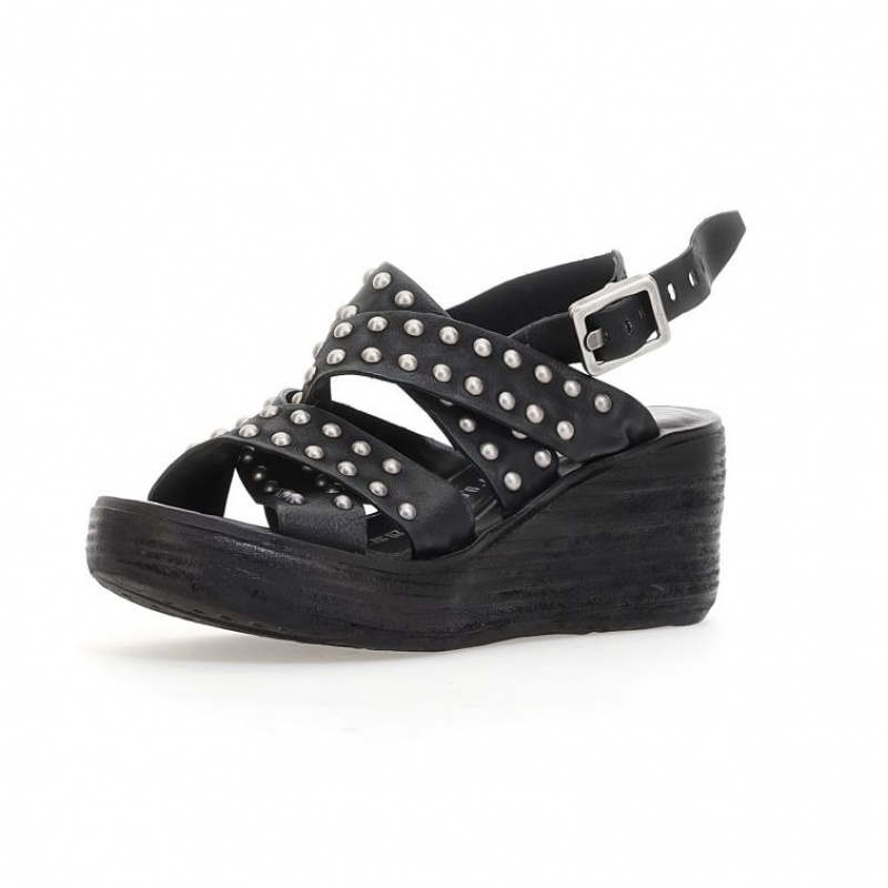 A.S.98 Normand Sandaler Dame Svarte | NO-LTGWFA548