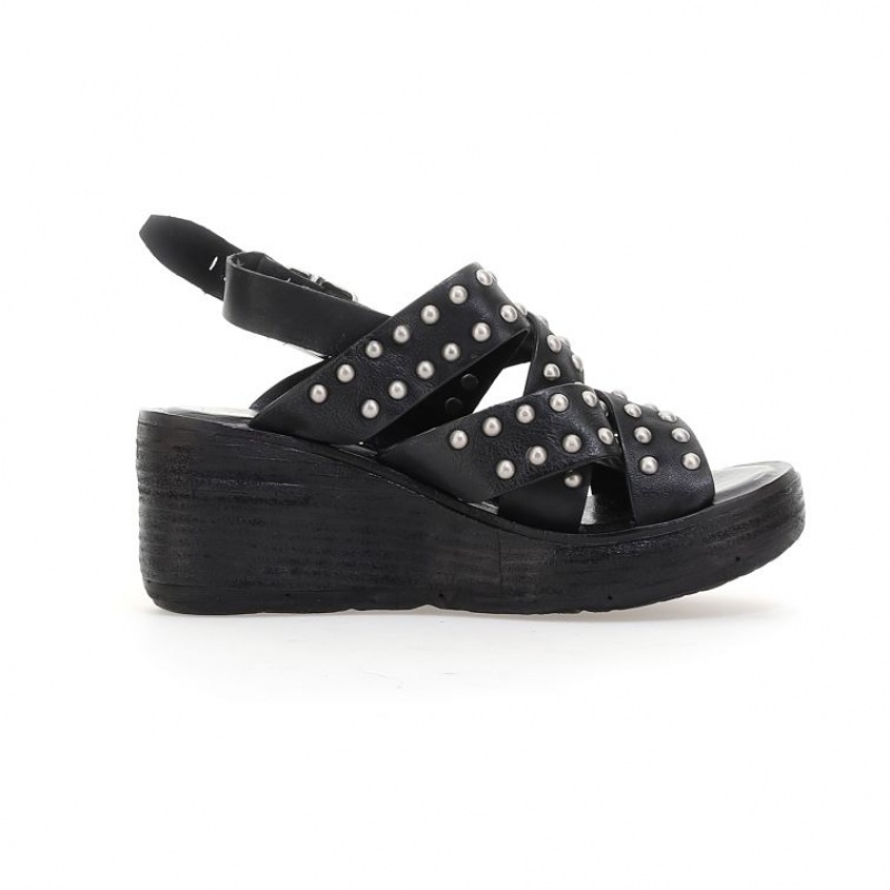 A.S.98 Normand Sandaler Dame Svarte | NO-LTGWFA548