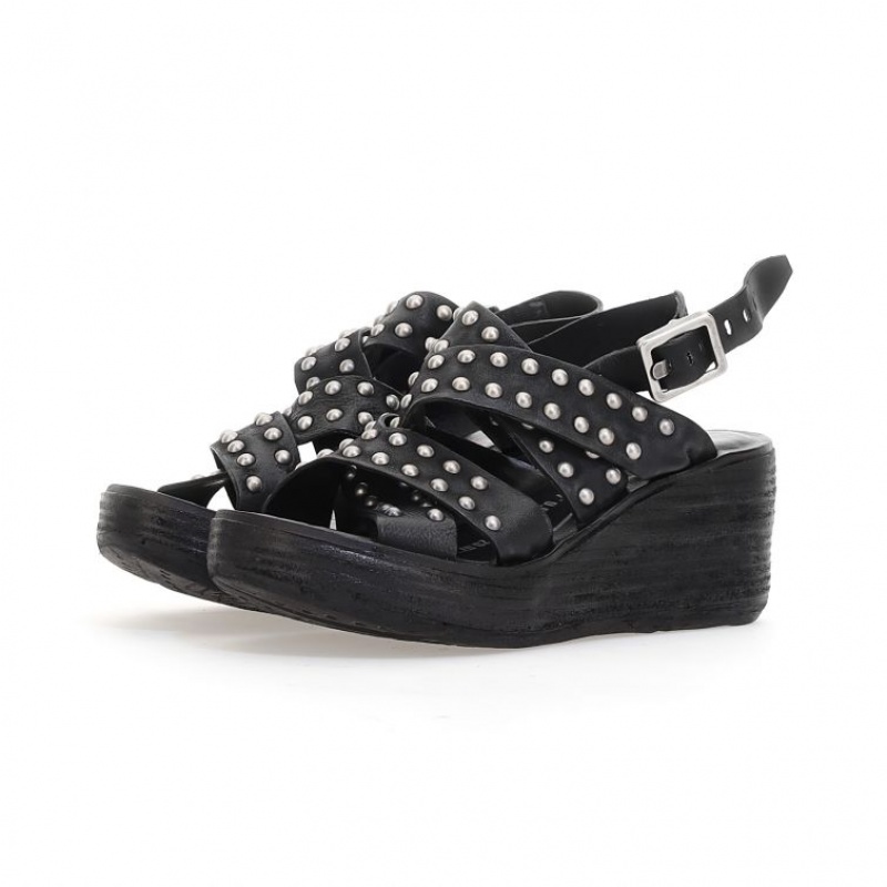 A.S.98 Normand Sandaler Dame Svarte | NO-LTGWFA548