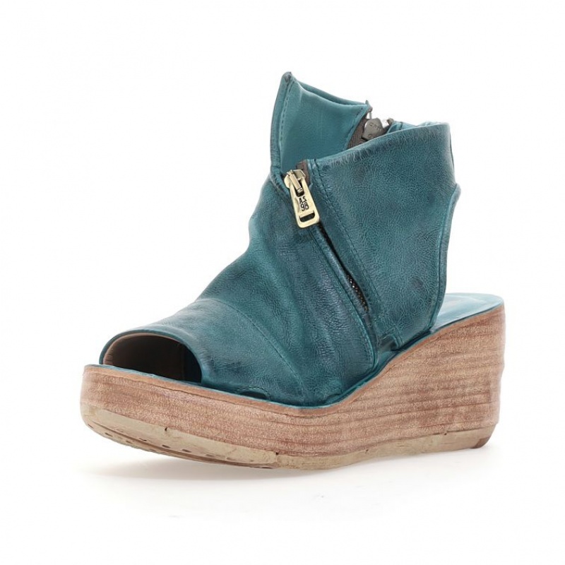 A.S.98 Nowell Sandaler Dame Grønn | NO-QEJZKL923