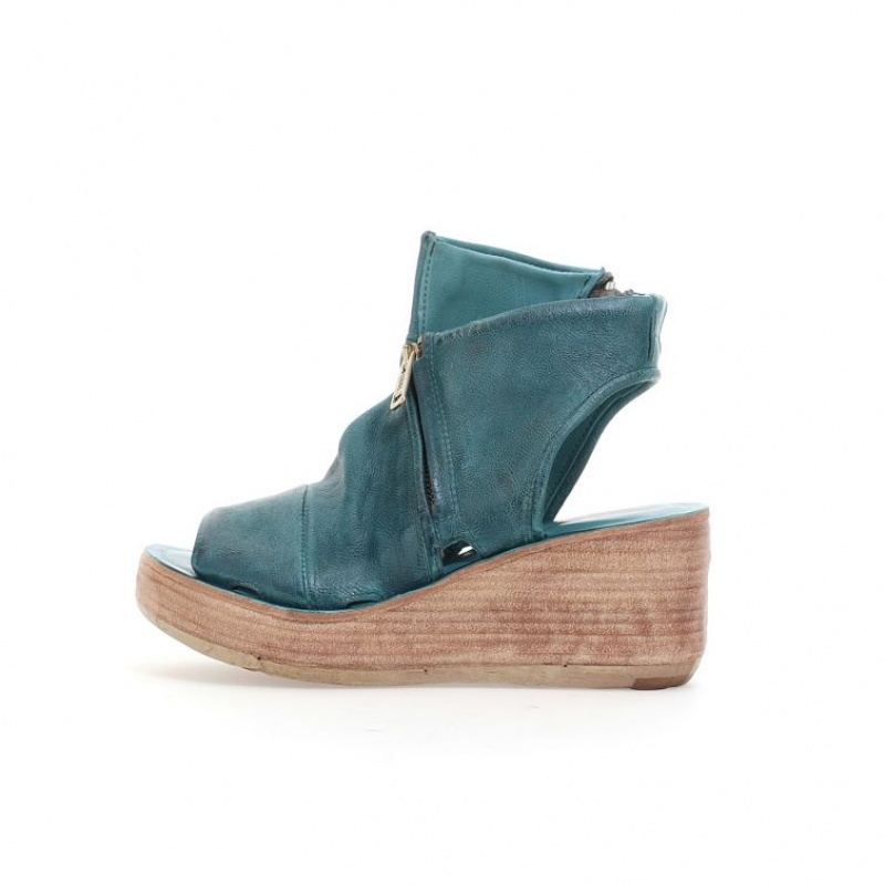 A.S.98 Nowell Sandaler Dame Grønn | NO-QEJZKL923