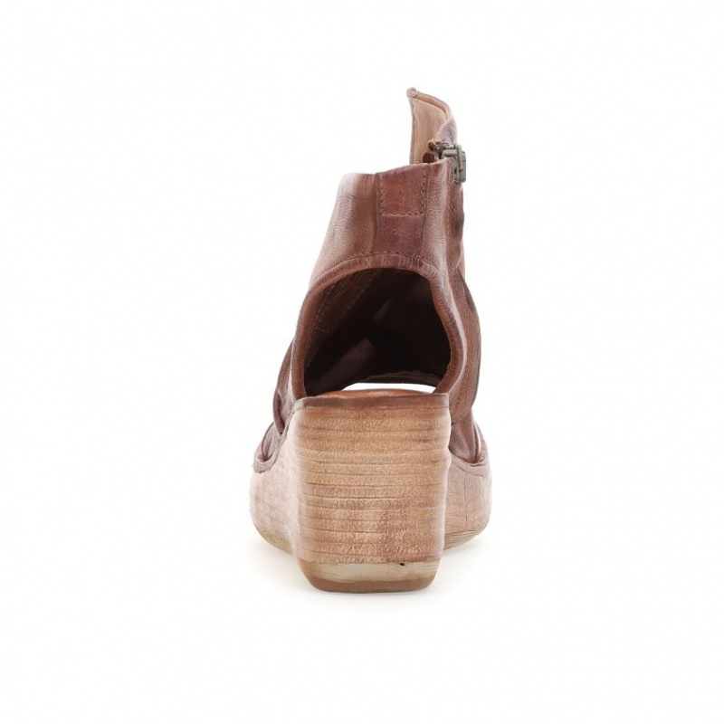 A.S.98 Nowell Sandaler Dame Khaki | NO-VGISNM471