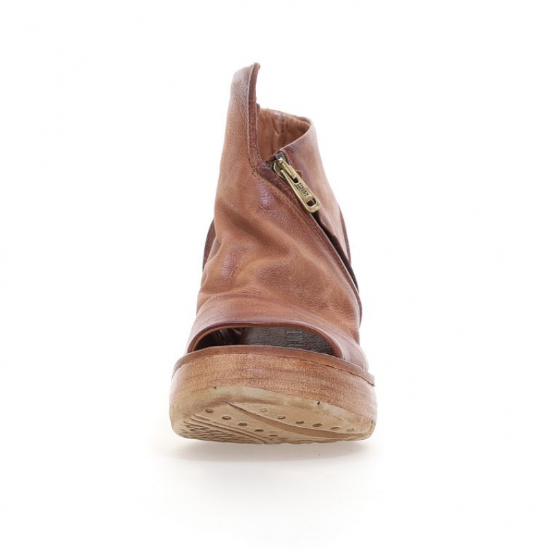 A.S.98 Nowell Sandaler Dame Khaki | NO-VGISNM471