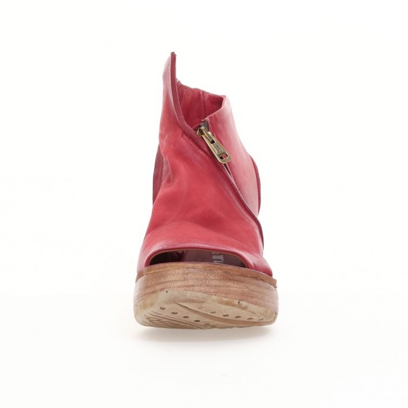 A.S.98 Nowell Sandaler Dame Mørke Rød | NO-TZAMKN630