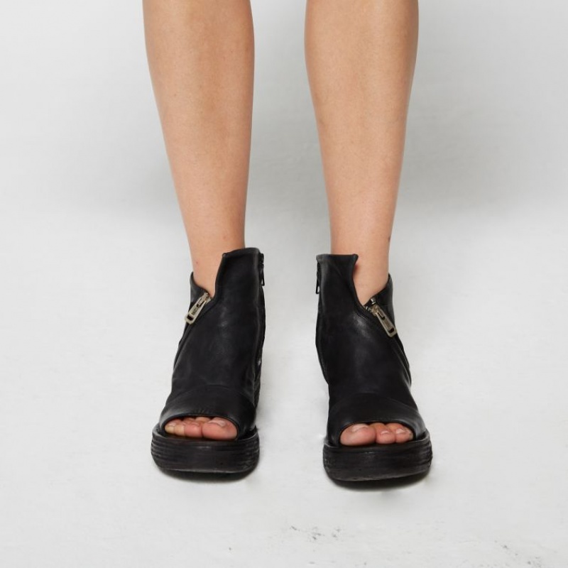 A.S.98 Nowell Sandaler Dame Svarte | NO-KHGWVU479