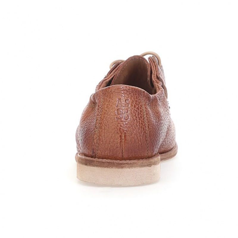 A.S.98 Oberon flat shoes Herre Brune | NO-ASKWGI625