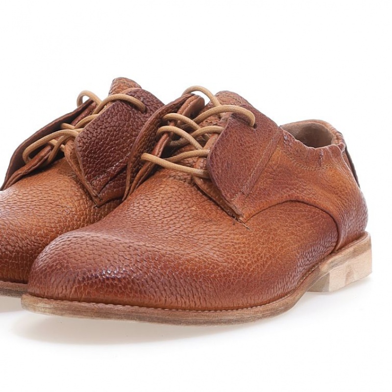 A.S.98 Oberon flat shoes Herre Brune | NO-ASKWGI625