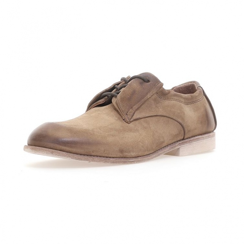 A.S.98 Oberon flat shoes Herre Lyse Brune | NO-ZSQXPG260