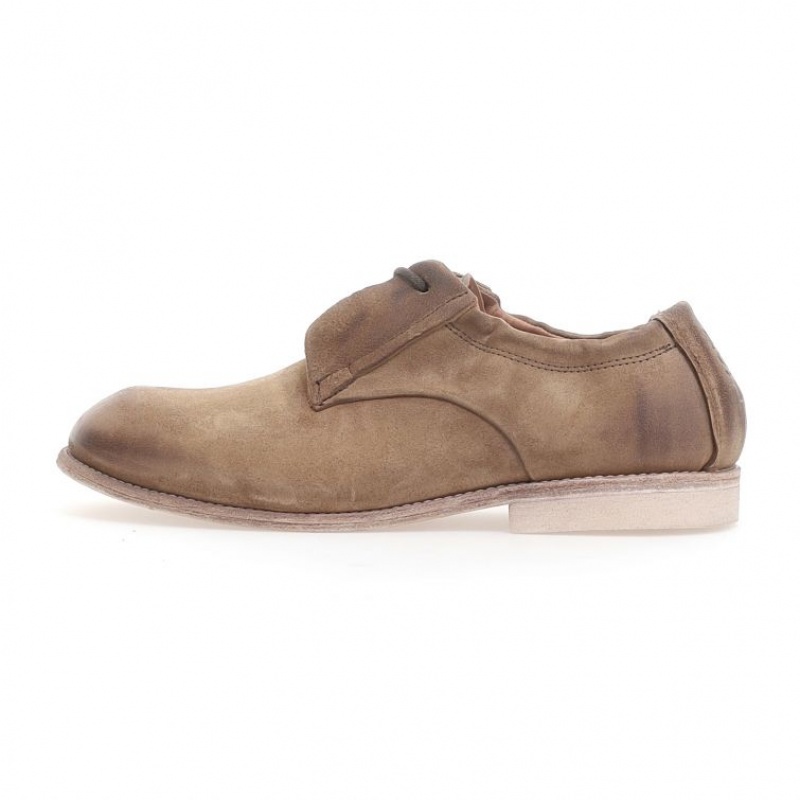 A.S.98 Oberon flat shoes Herre Lyse Brune | NO-ZSQXPG260