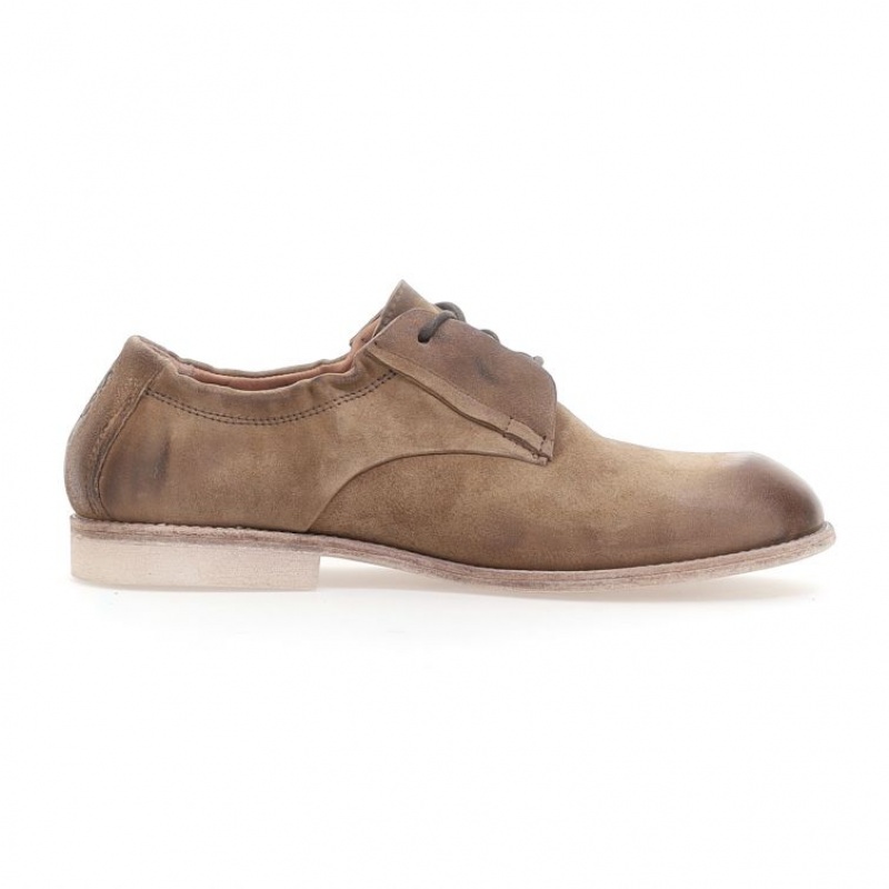 A.S.98 Oberon flat shoes Herre Lyse Brune | NO-ZSQXPG260
