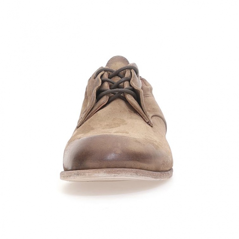 A.S.98 Oberon flat shoes Herre Lyse Brune | NO-ZSQXPG260
