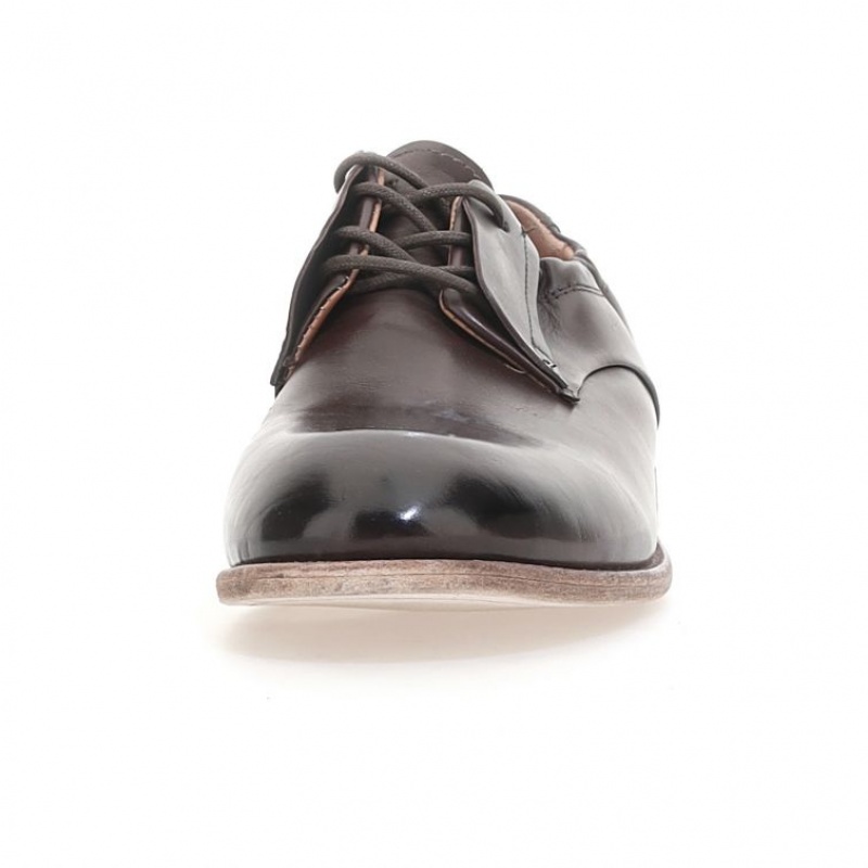 A.S.98 Oberon flat shoes Herre Svarte | NO-TXCWJU106