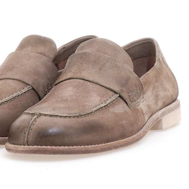 A.S.98 Ogden flat shoes Herre Brune | NO-WAONYT231