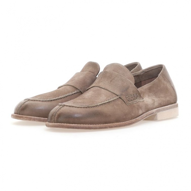 A.S.98 Ogden flat shoes Herre Brune | NO-WAONYT231
