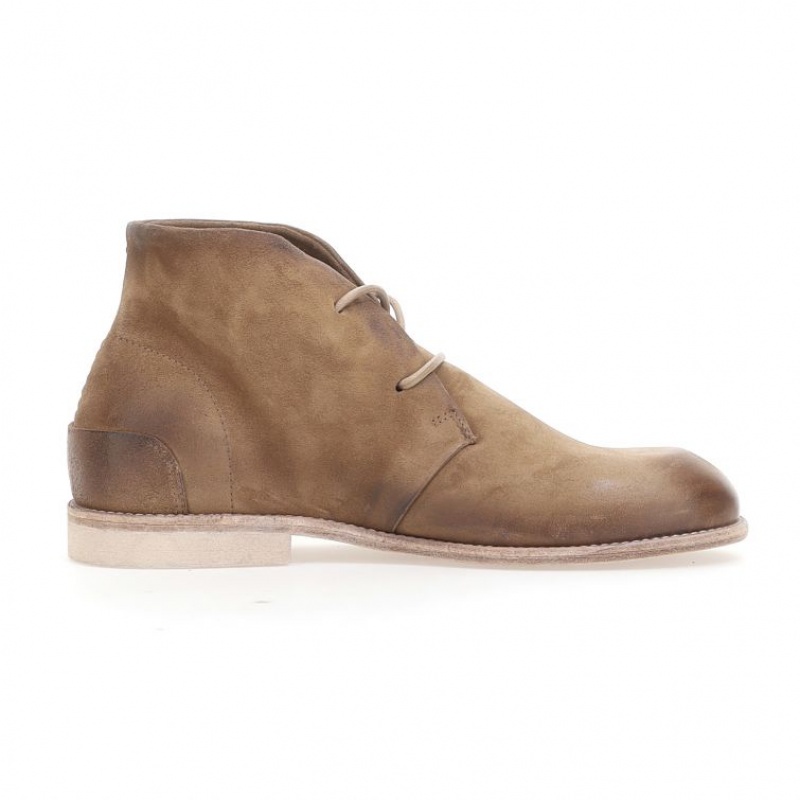 A.S.98 Oswin Ankle boots Herre Khaki | NO-SJZFEG321