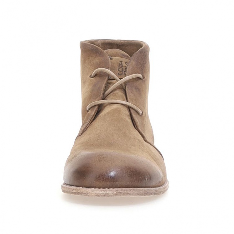 A.S.98 Oswin Ankle boots Herre Khaki | NO-SJZFEG321