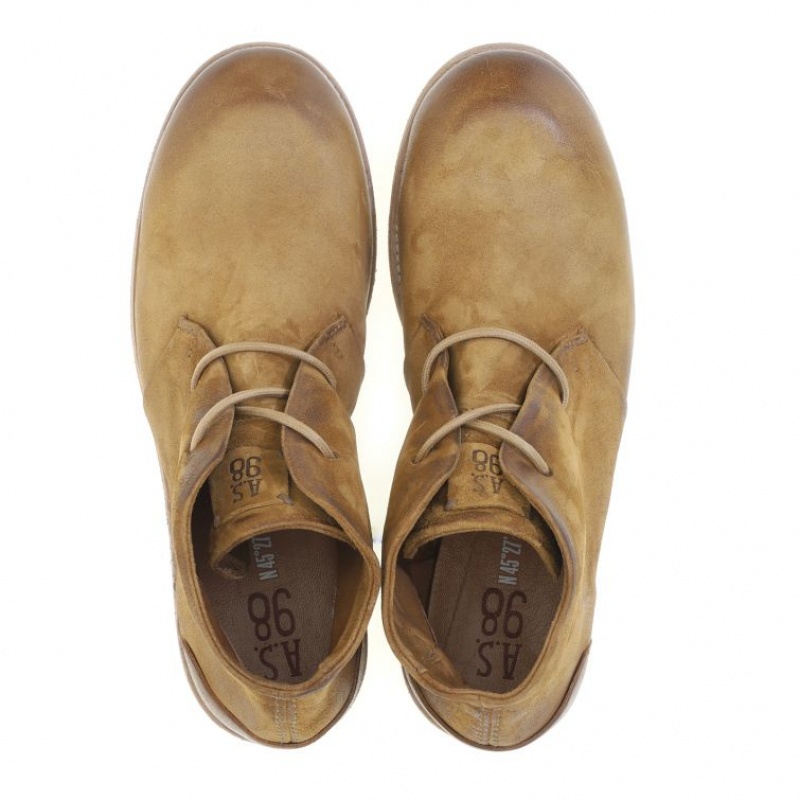A.S.98 Oswin Ankle boots Herre Khaki | NO-SJZFEG321